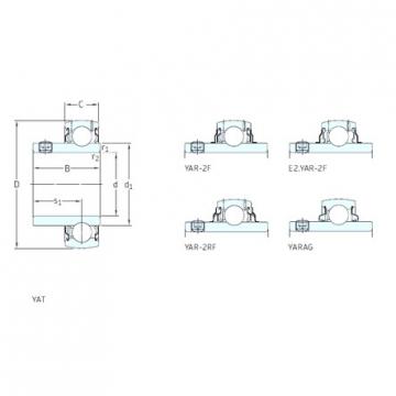 20 mm x 47 mm x 31 mm  SKF YAR204-2RF/VE495 Cojinetes de bolas profundas