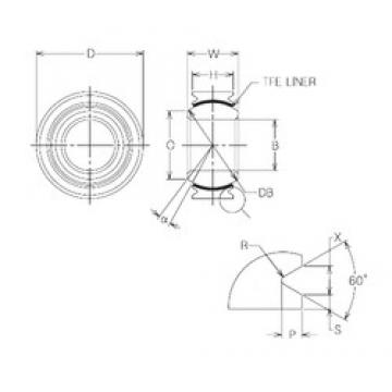 4 mm x 12 mm x 4 mm  NMB MBT4V Rodamientos Deslizantes