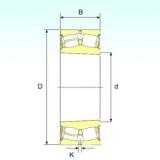 65 mm x 120 mm x 38 mm  ISB 22213-2RSK Rodamientos De Rodillos Esféricos