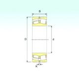 190 mm x 400 mm x 132 mm  ISB 22338 Rodamientos De Rodillos Esféricos