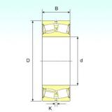 150 mm x 250 mm x 100 mm  ISB 24130-2RS Rodamientos De Rodillos Esféricos